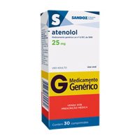 Atenolol 25mg 30 Cpr (sandoz)