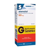 Atenolol 50mg 30 Cpr (sandoz)