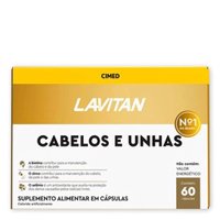 Lavitan Mais Hair Cabelos E Unhas 60cpr