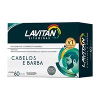 Lavitan Vit Cabelos E Barba 60cpr