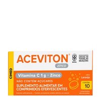 Aceviton Vitamina C Zinco 10cpr (cimed)