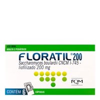Floratil 200mg 6caps Gel (fqm)