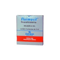 Fluimucil Inj 100mg 5amp 3ml (zambon)
