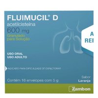 Fluimucil D 600mg 16 Env 5g (zambon)