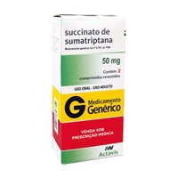Sumatriptana 50mg 2cpr (biolab)