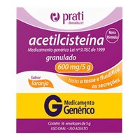 Acetilcisteina 600mg 16 Env (pratidon