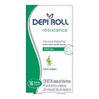 Folhas Dep Depiroll Facial Algas 8un