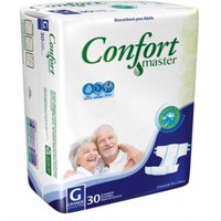 Fralda Confort Master Geriatrica Reg G 8x8